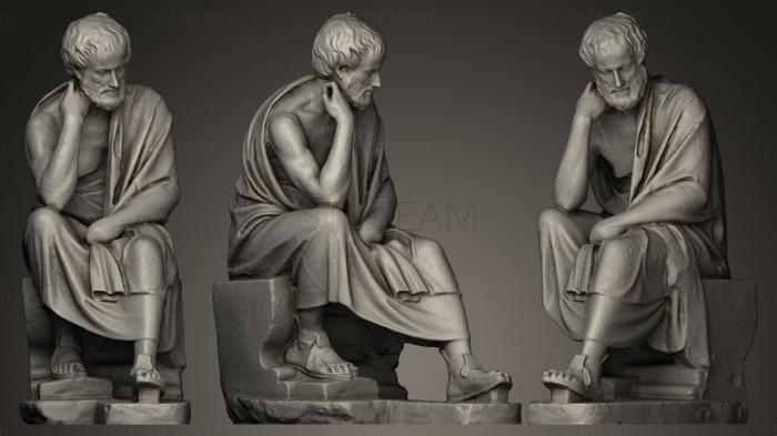 Статуи античные и исторические Aristotle